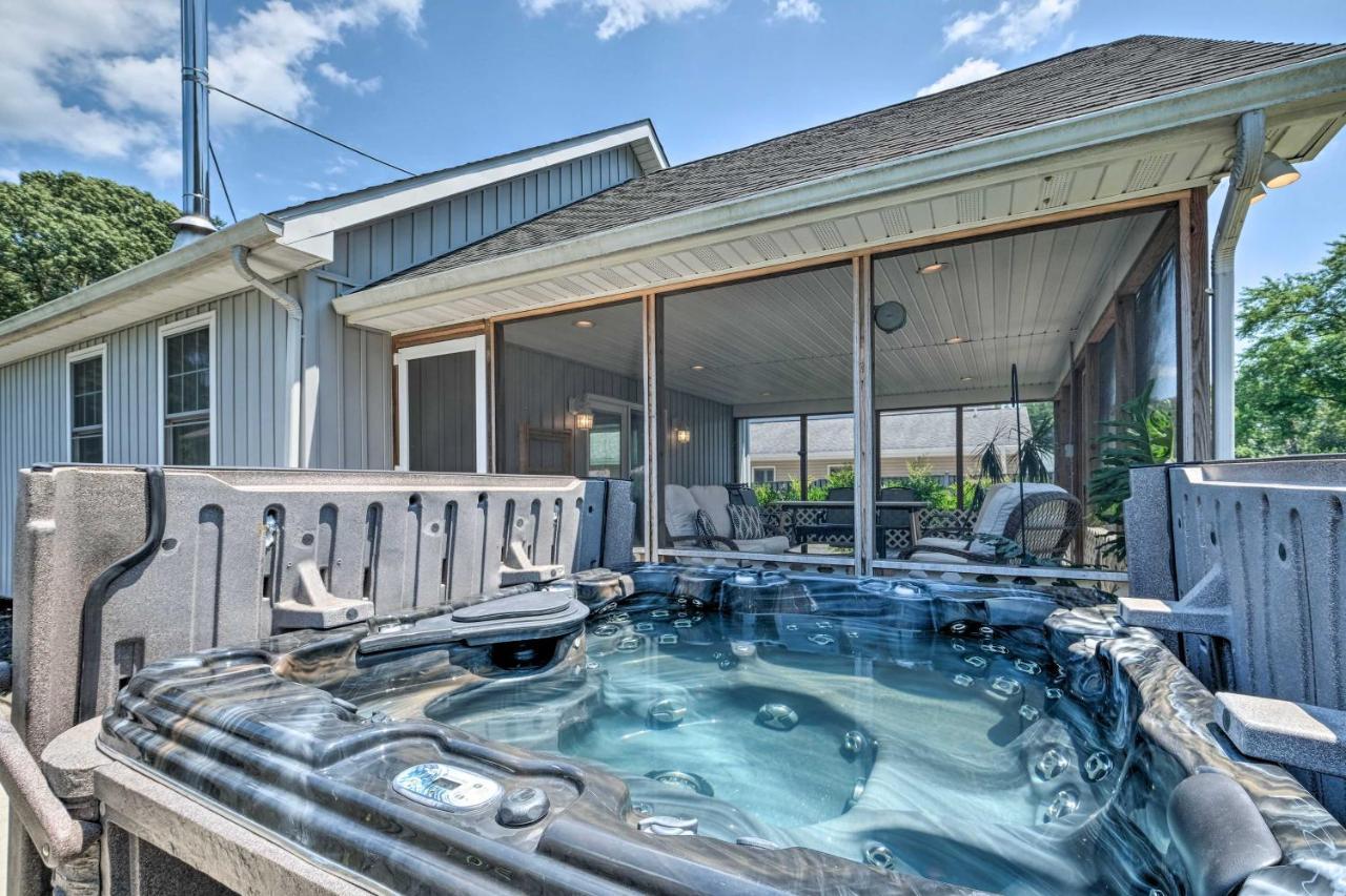 Idyllic Pasadena Retreat With Garden And Hot Tub! Villa Glen Burnie Ngoại thất bức ảnh